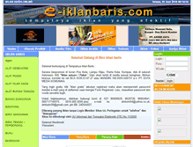 Tablet Screenshot of e-iklanbaris.com
